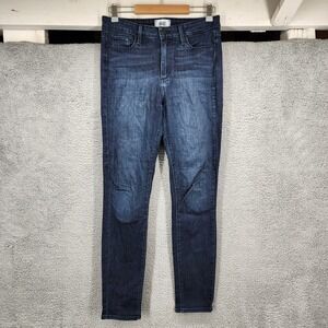 PAIGE Hoxton Ultra Skinny Jeans Dark Wash Women's Size 29